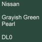 Preview: Nissan, Grayish Green Pearl, DL0.